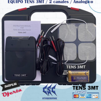 Electroestimulador TENS 3MT / Analógico / 2 Canales / Batería (Envio  Gratis) – CSC STOREHOUSE